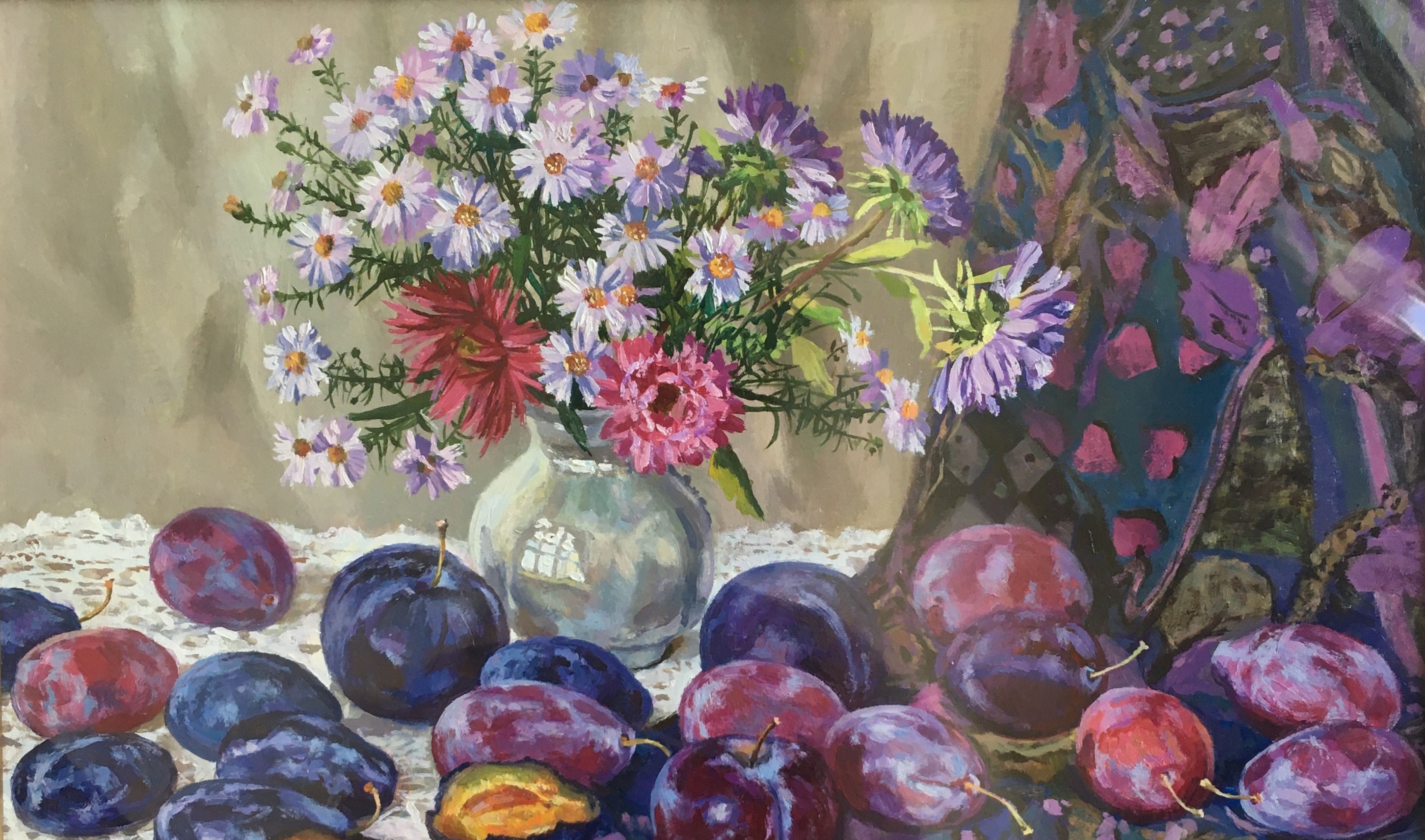 Галерея цветов, натюрмортов
