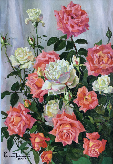 "Букет из роз" 2015 год.